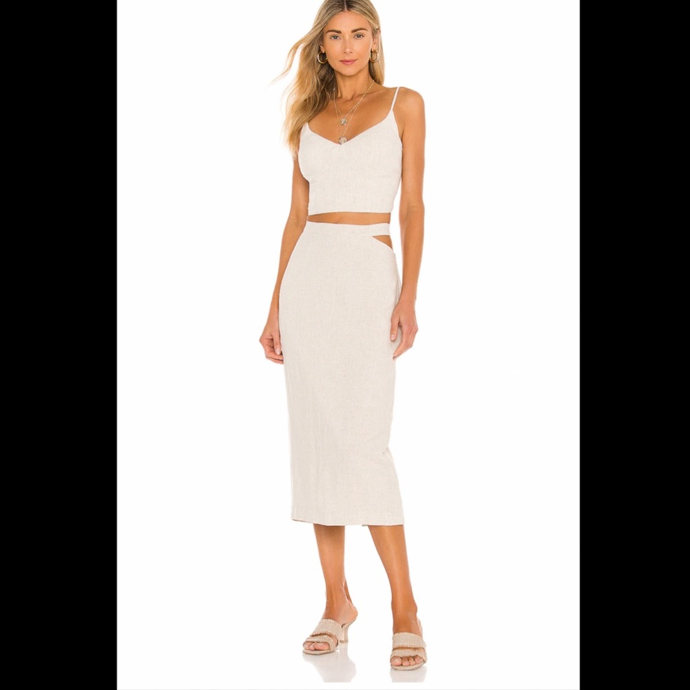 Cut out midi skirt, Brand new w/ tag!